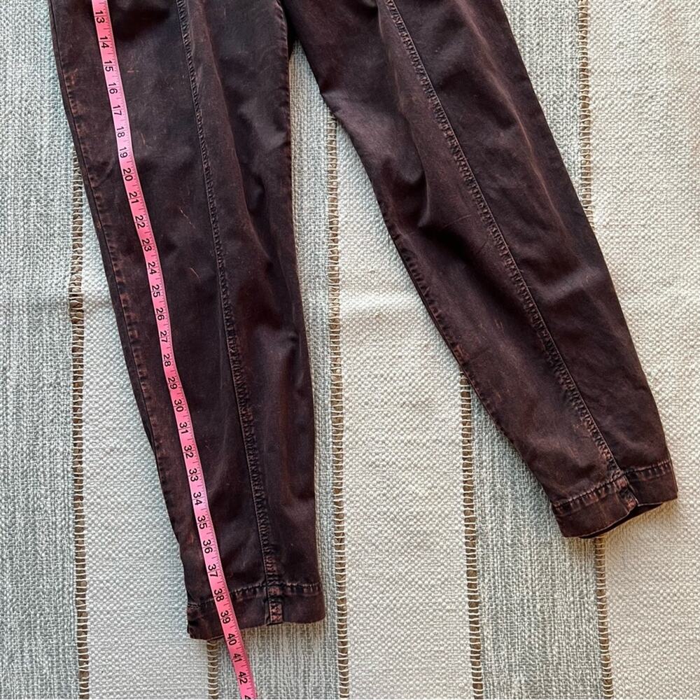 Noam Maddox Brown High Rise Tapered Leg Jeans Women’s Size 28 - Picture 2 of 9